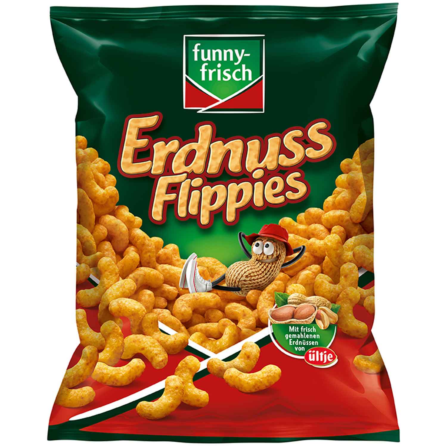 funny-frisch Erdnuss Flippies 175g - Erhältlich ab 14.8.26