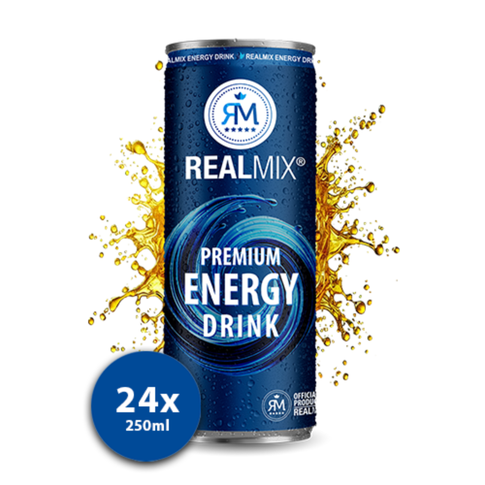 Realmix Premium Energy Drink - Jetzt vorbestellen erhältlich ab 20.10.25